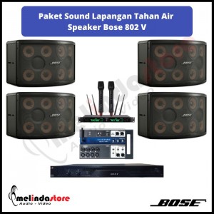 Paket Sound Lapangan Upacara Speaker Bose 802 V | 4 Speaker (Waterproof)